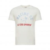 Site T-shirt Racing 92 Fanwear Le Coq Sportif Homme Blanc